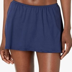 24 & Ocean Solid Swimskirt in Midnight Size XL